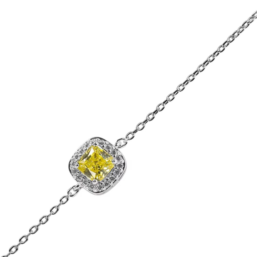 Paris Glow – French Retro Diamond Tennis Bracelet - Image 4